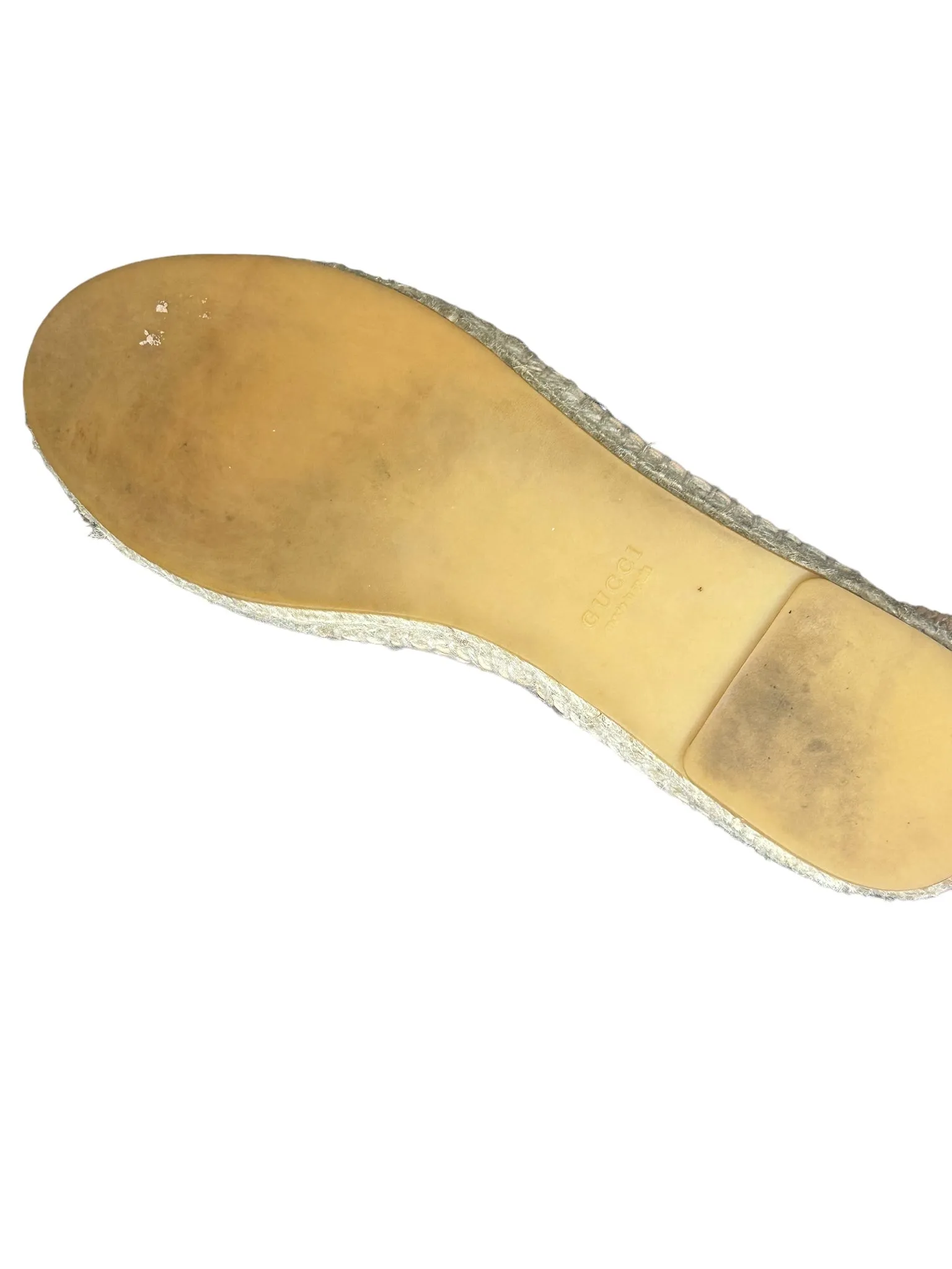 GUCCI Tan Espadrilles