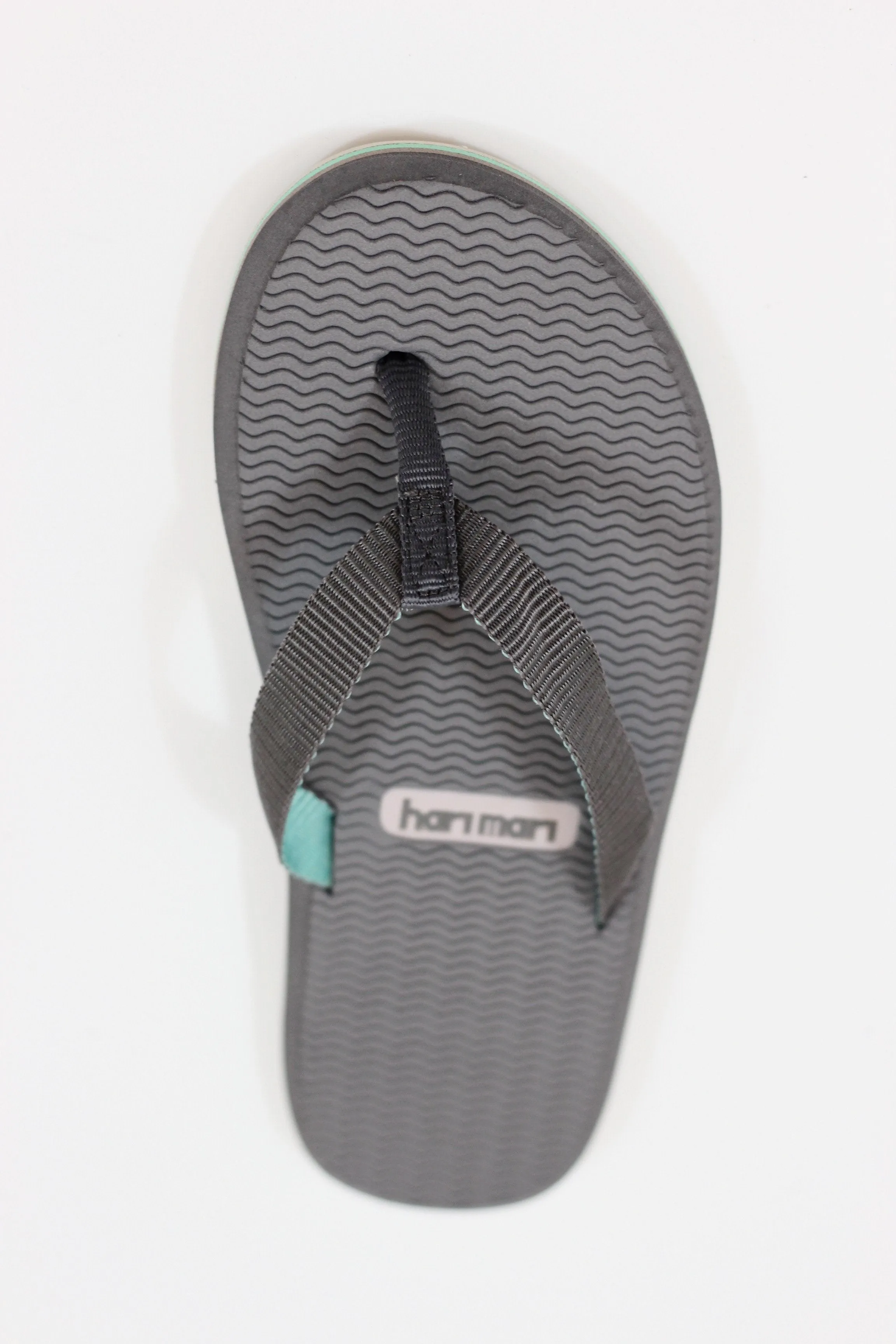 Hari Mari Women's Dunes Sandal - Grey/Mint Nylon