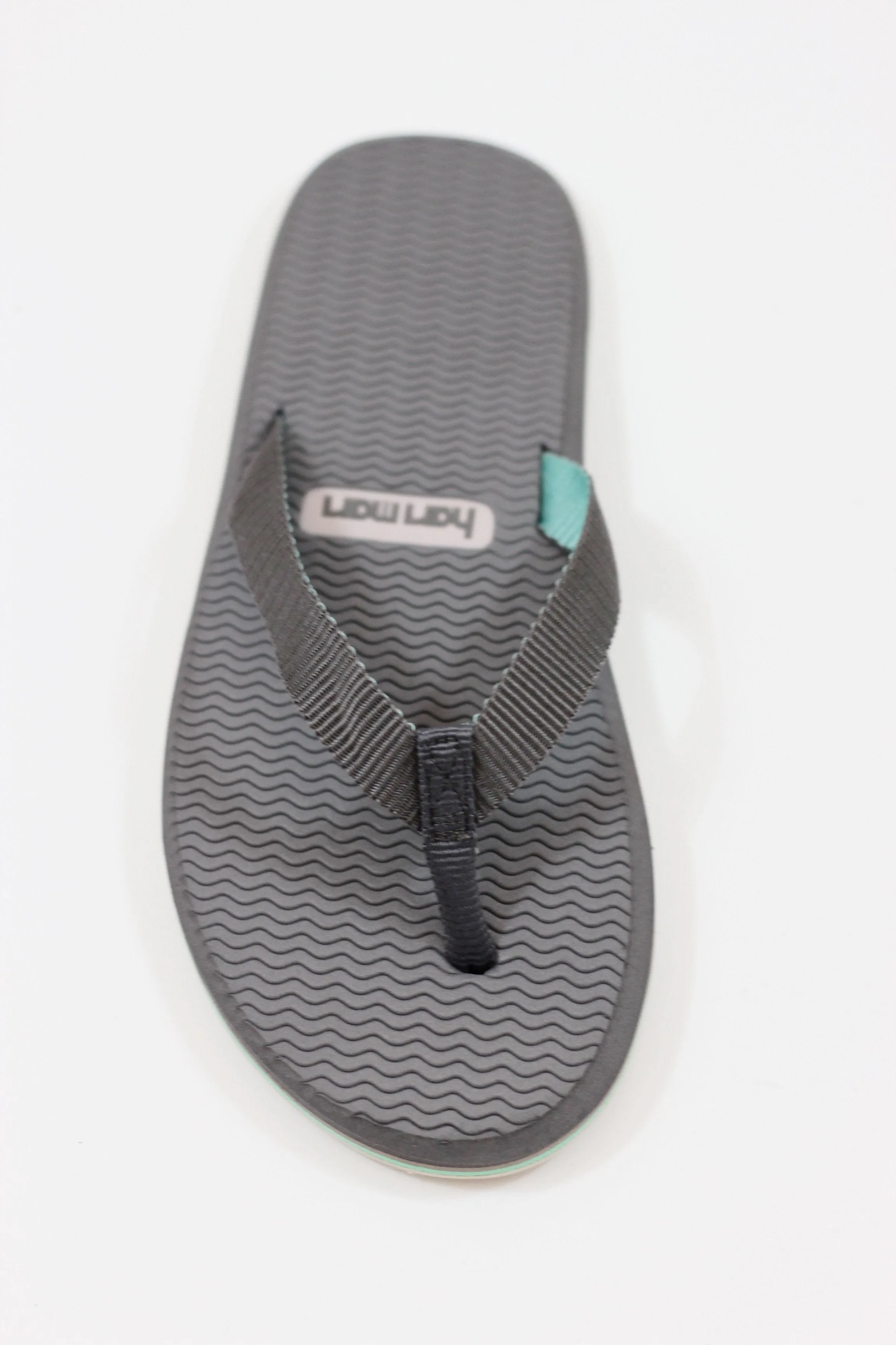 Hari Mari Women's Dunes Sandal - Grey/Mint Nylon