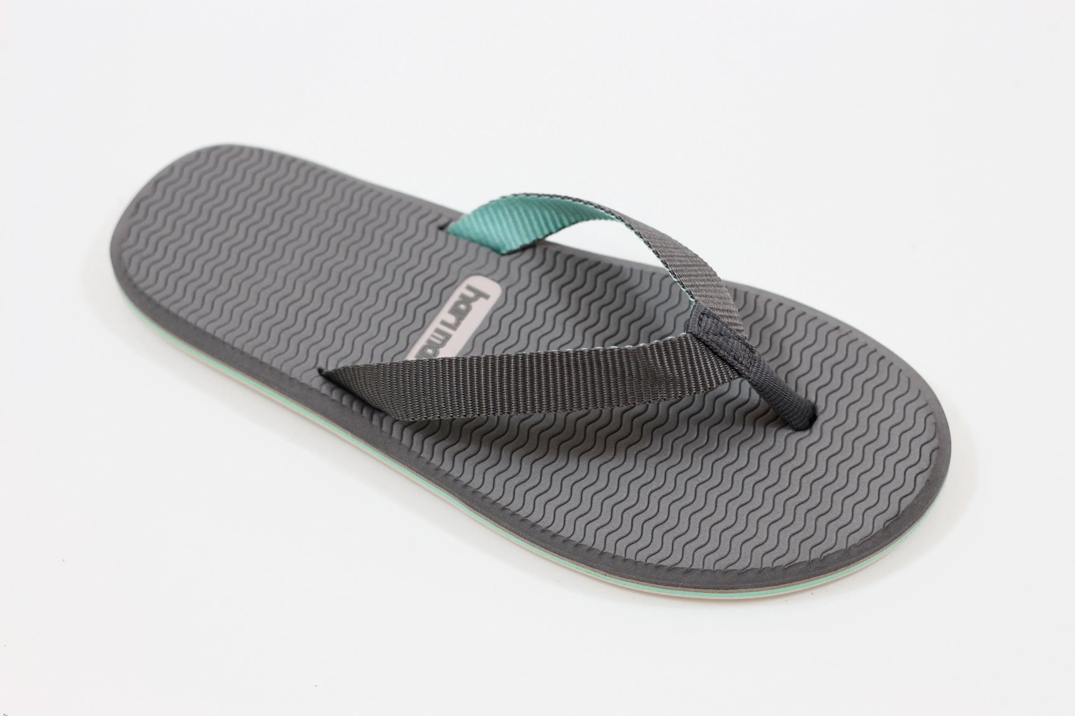 Hari Mari Women's Dunes Sandal - Grey/Mint Nylon