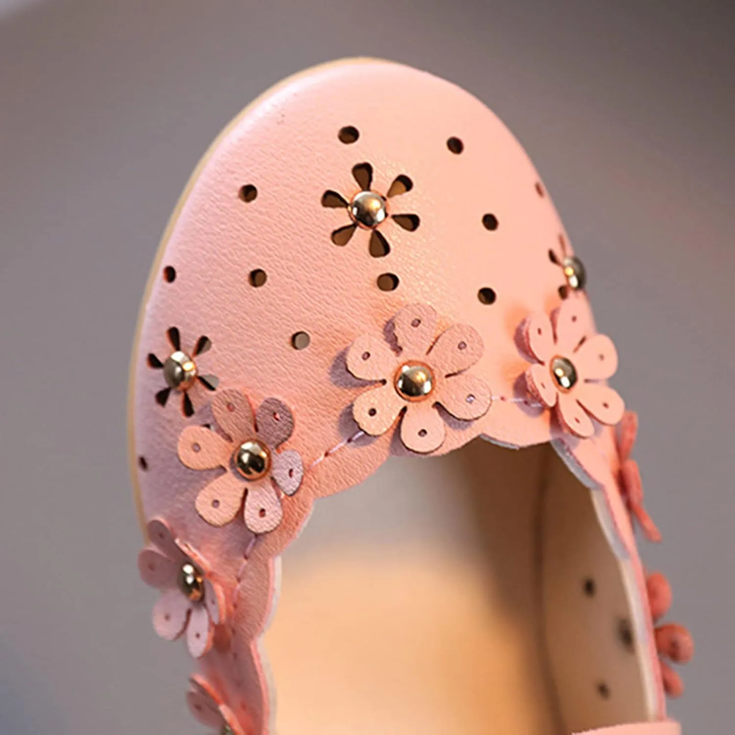 High Tops Girls Girls Princess Shoes Sandal Flower Shoes Hollow Flower Shoes Sandals Soft Sole Princess Shoes Boys
