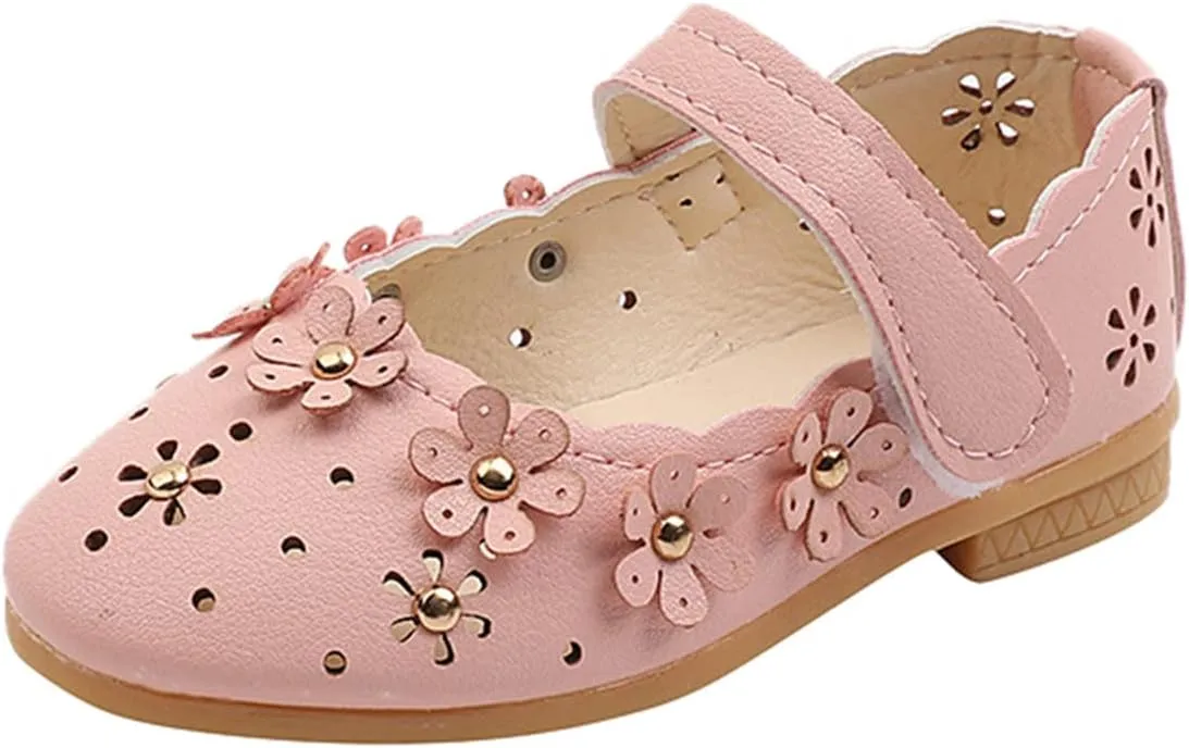 High Tops Girls Girls Princess Shoes Sandal Flower Shoes Hollow Flower Shoes Sandals Soft Sole Princess Shoes Boys