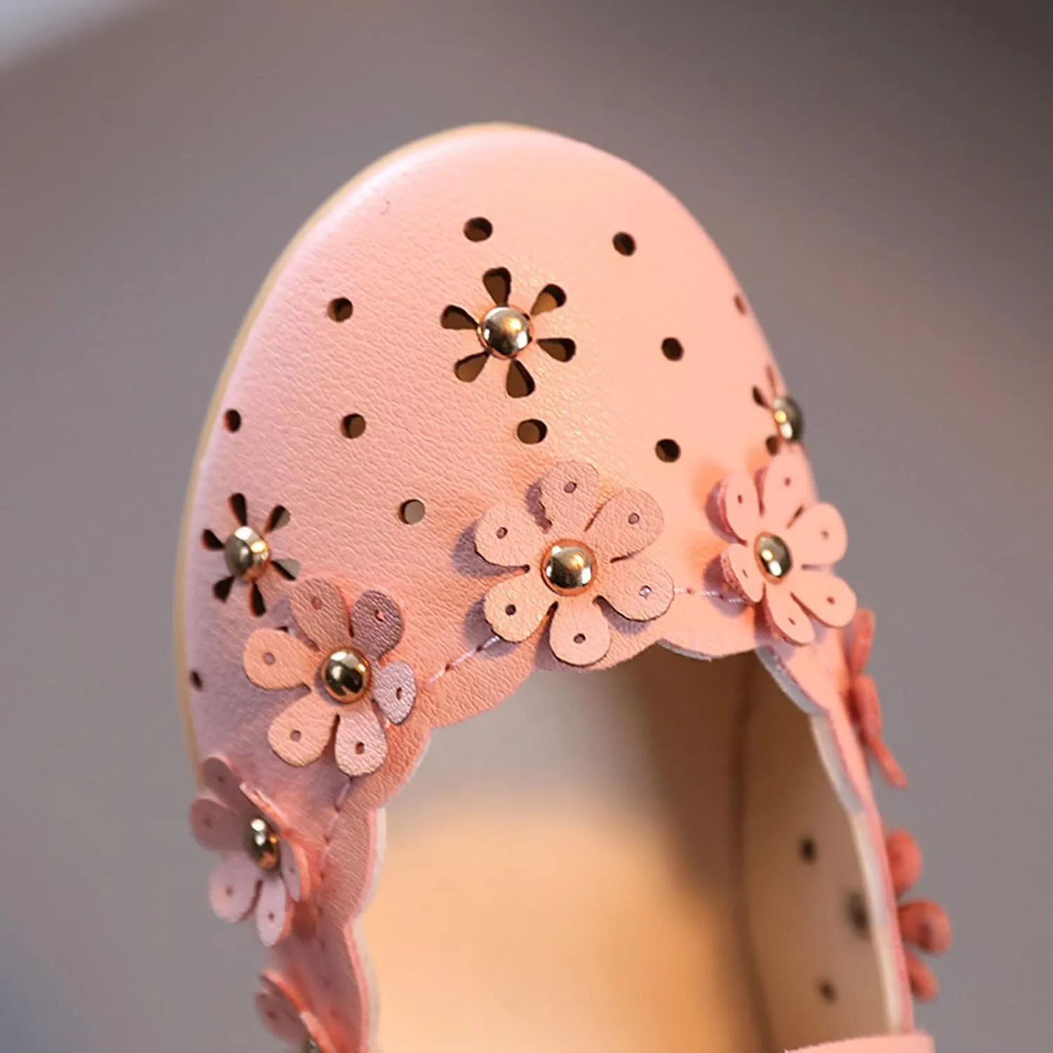 High Tops Girls Girls Princess Shoes Sandal Flower Shoes Hollow Flower Shoes Sandals Soft Sole Princess Shoes Boys