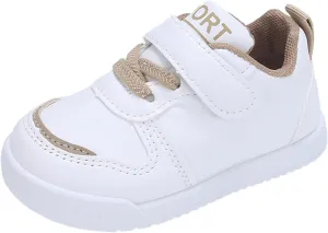 Infant Kids Sneakers School Running Loafers Lo Top Walking Tennis Casual Shoes Strap Athletic Sneakers for Children