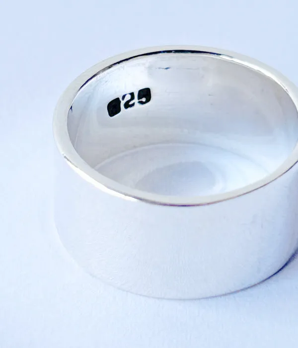 INTERIM/TAXCO SILVER BOLD RING