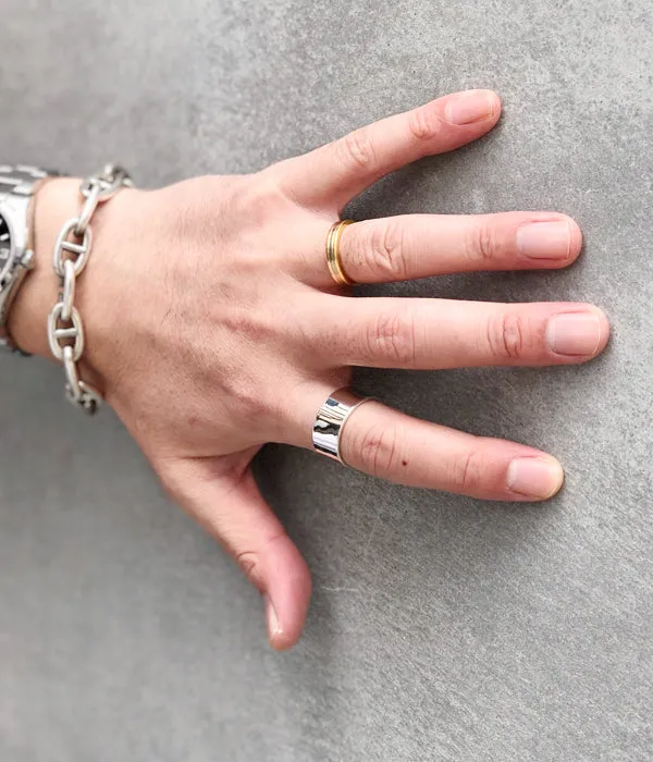 INTERIM/TAXCO SILVER BOLD RING