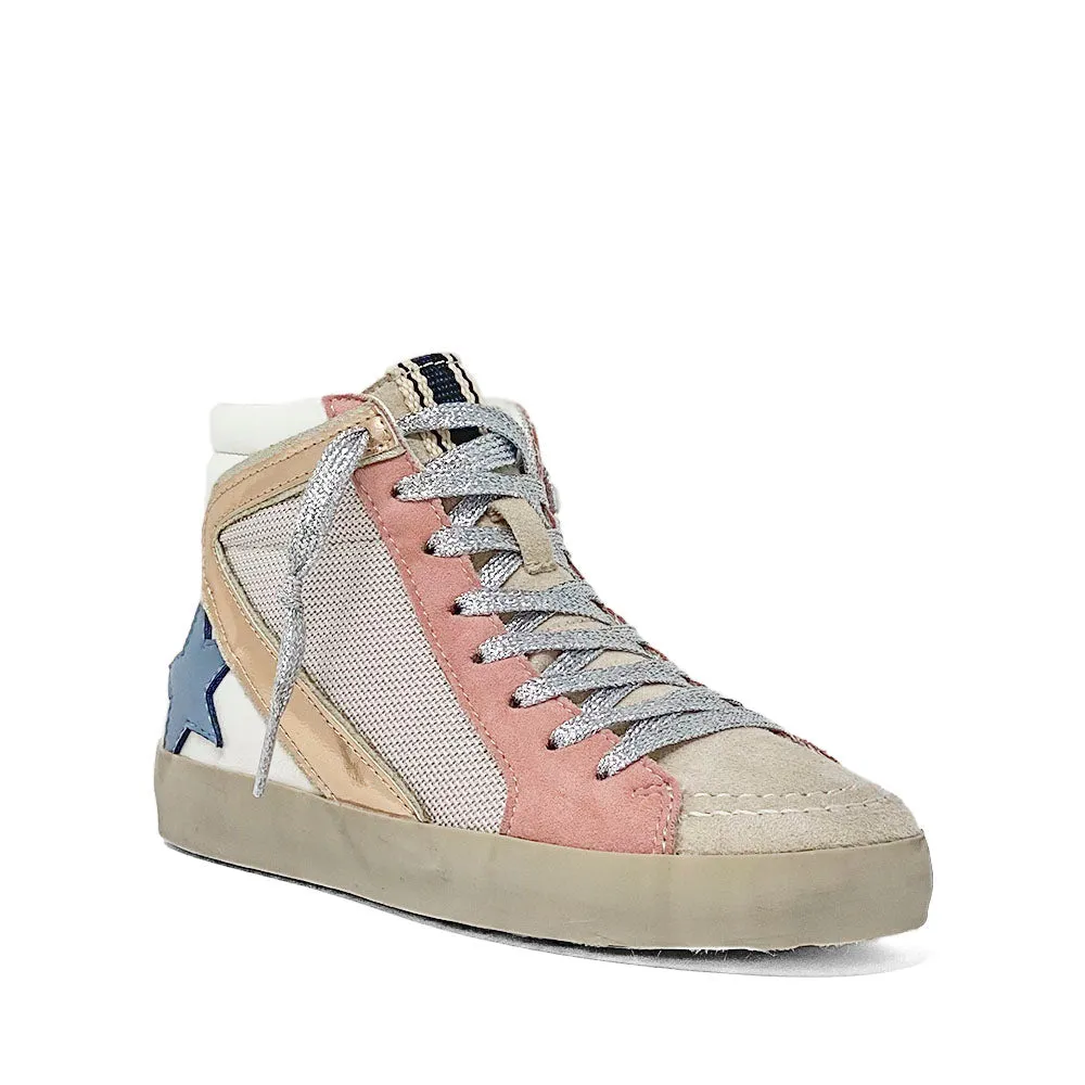 Kids Mauve Goose High Tops