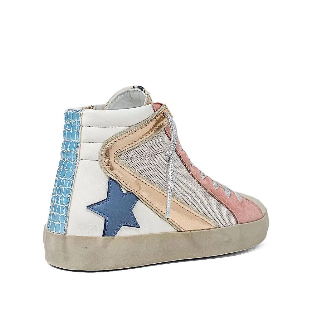 Kids Mauve Goose High Tops