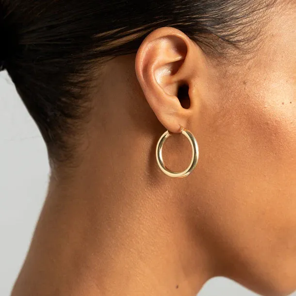 Large Bold Hoops (Gold)