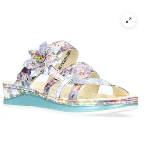 Laura Vita "Brcuelo 059" Leather Sandal in Mauve