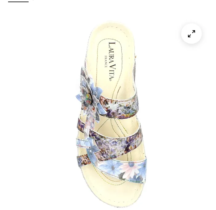 Laura Vita "Brcuelo 059" Leather Sandal in Mauve