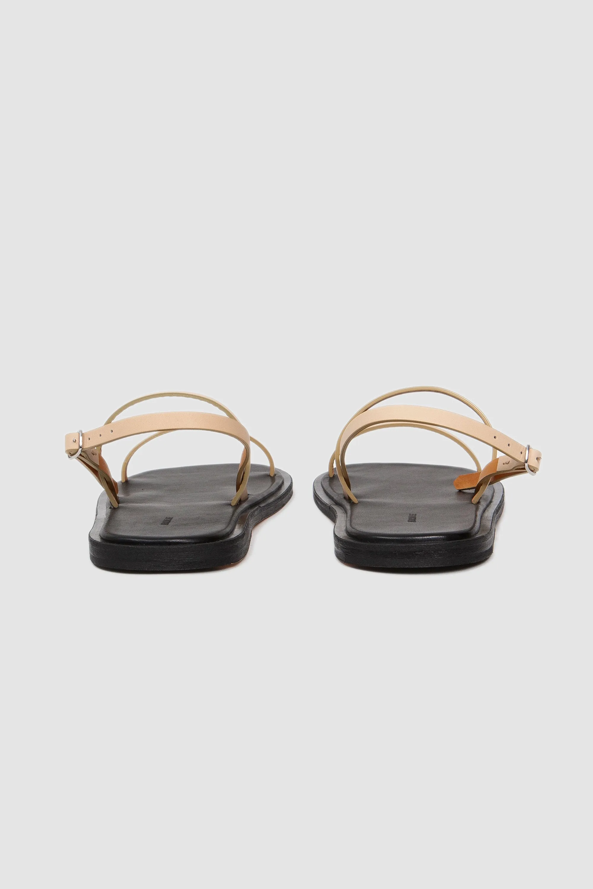 Leather Sandals Beige