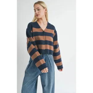 Liana Bold Stripe Cardi