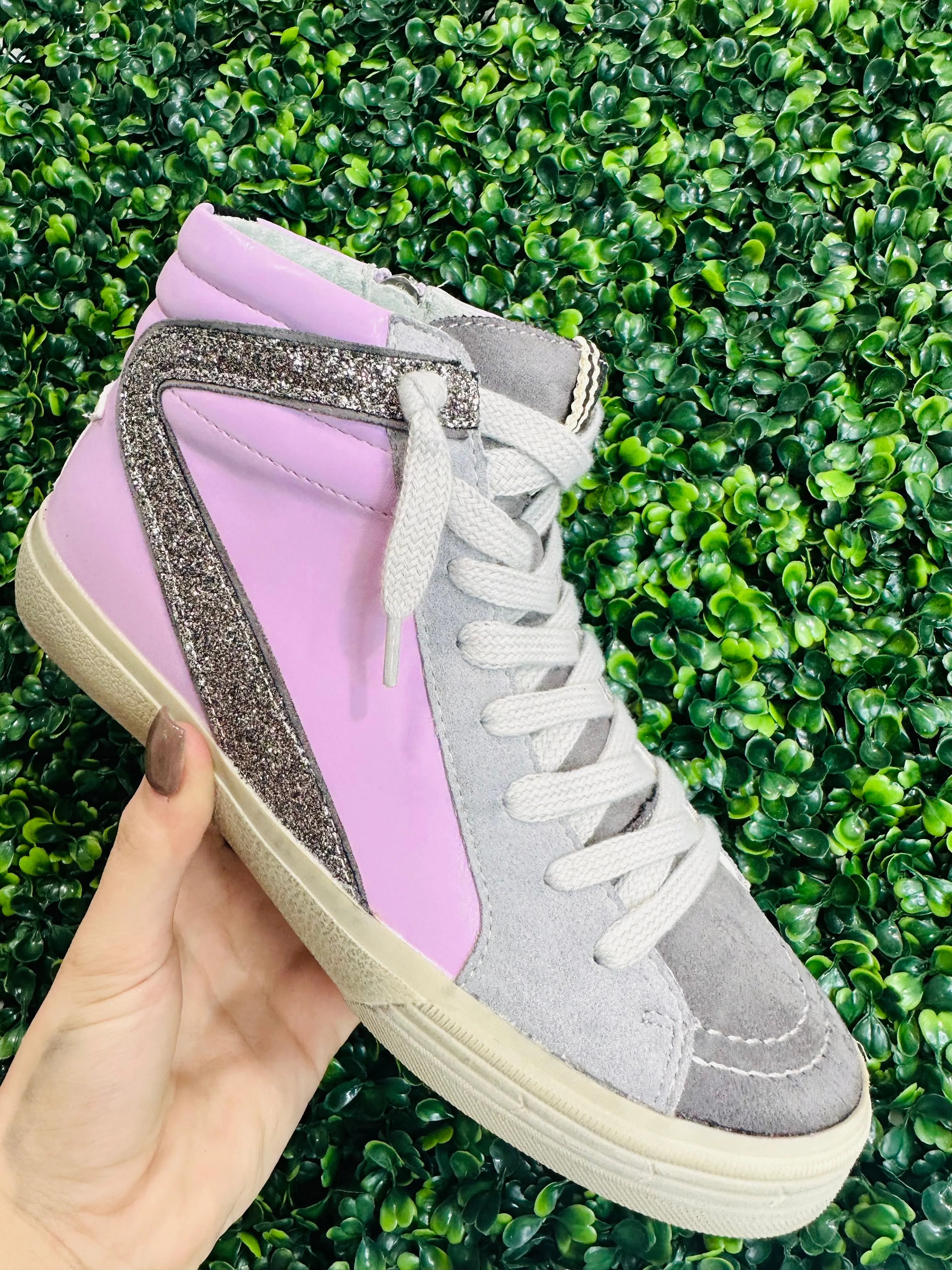 Lilac Rooney Tennis Shoe
