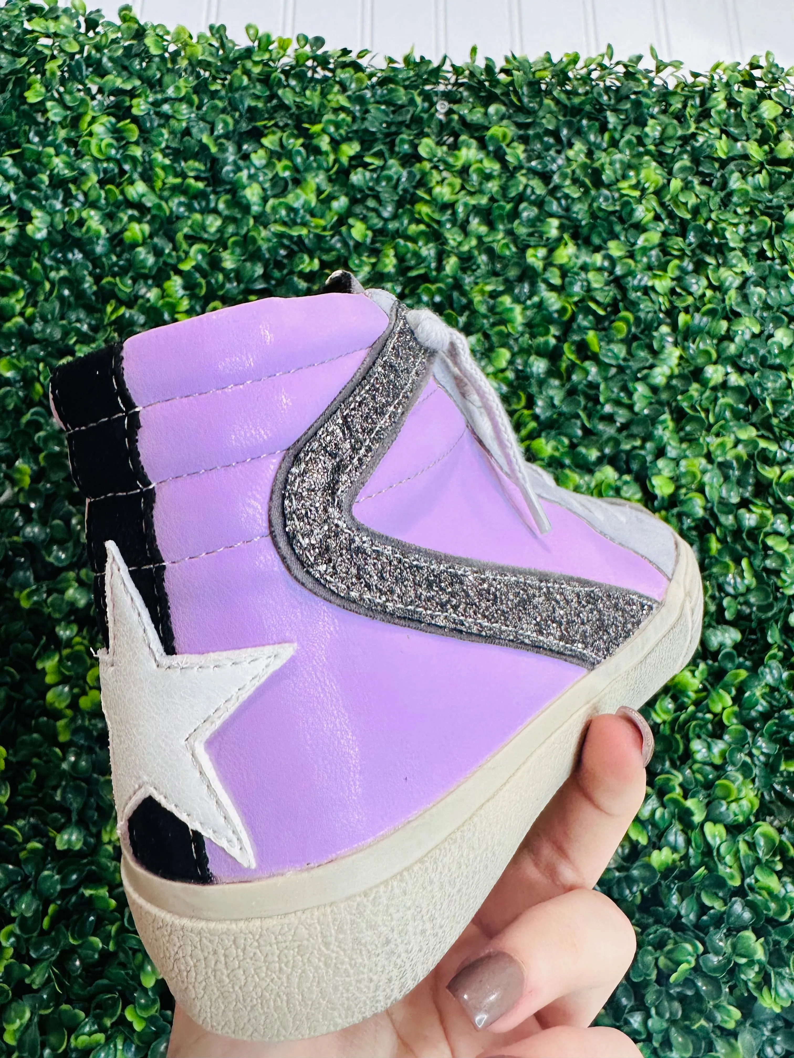 Lilac Rooney Tennis Shoe