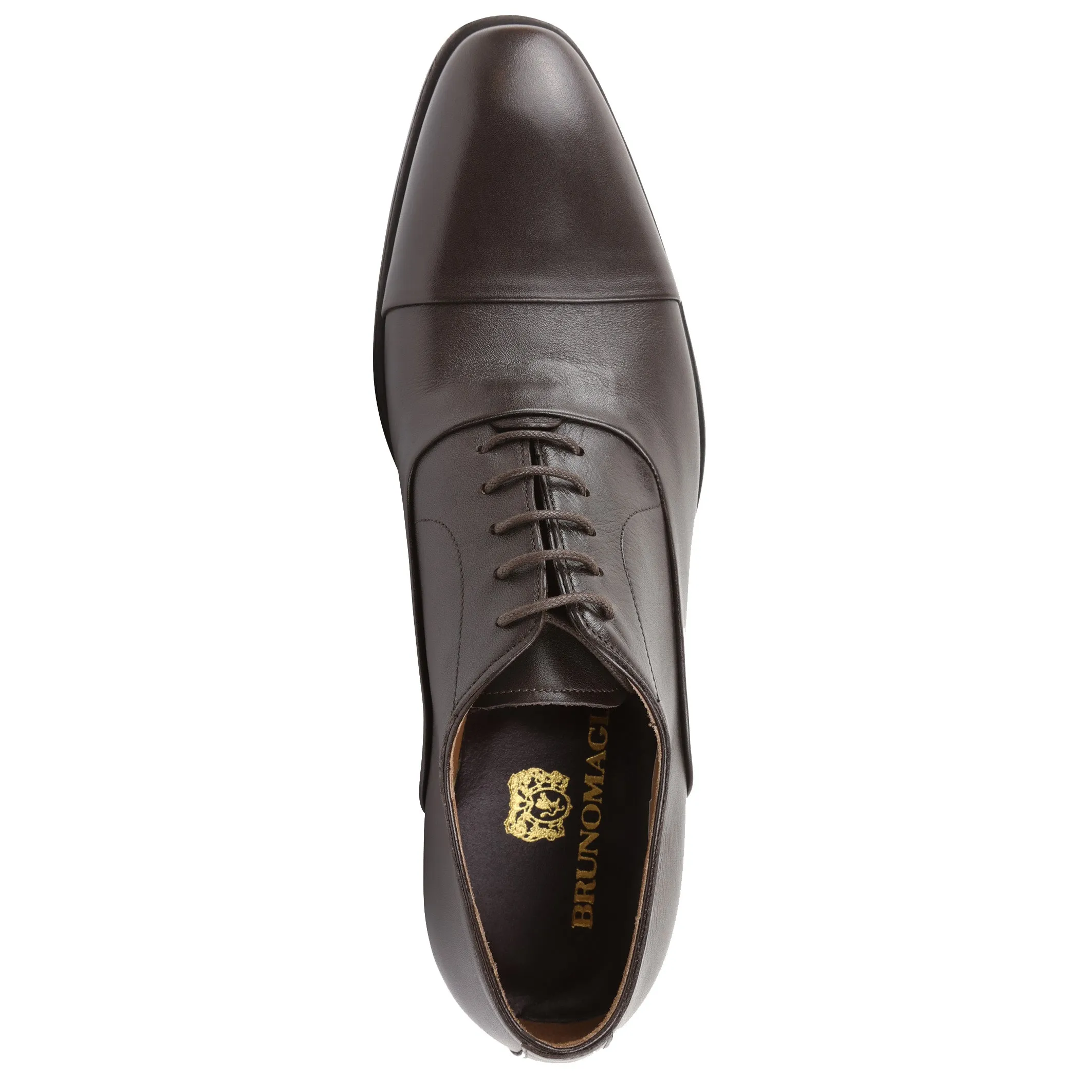 Locascio Cap-Toe Oxford - Dark Brown