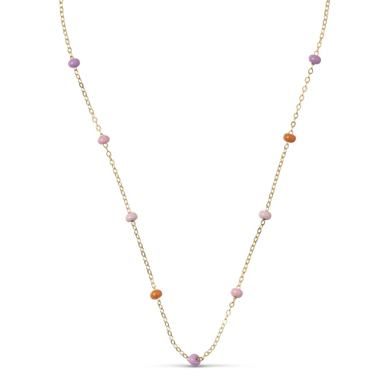 Lola Bold Necklace Blush