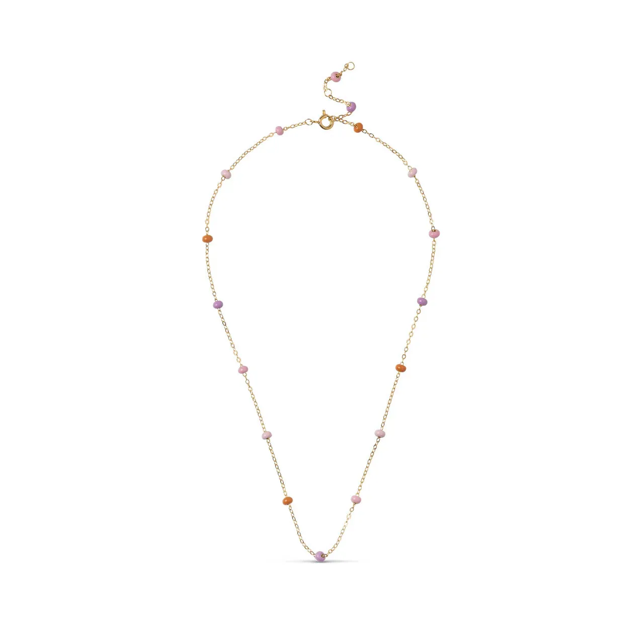 Lola Bold Necklace Blush