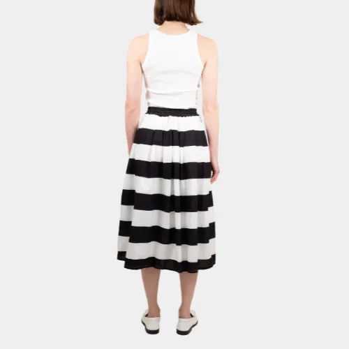 Lucky Bold Stripe Skirt