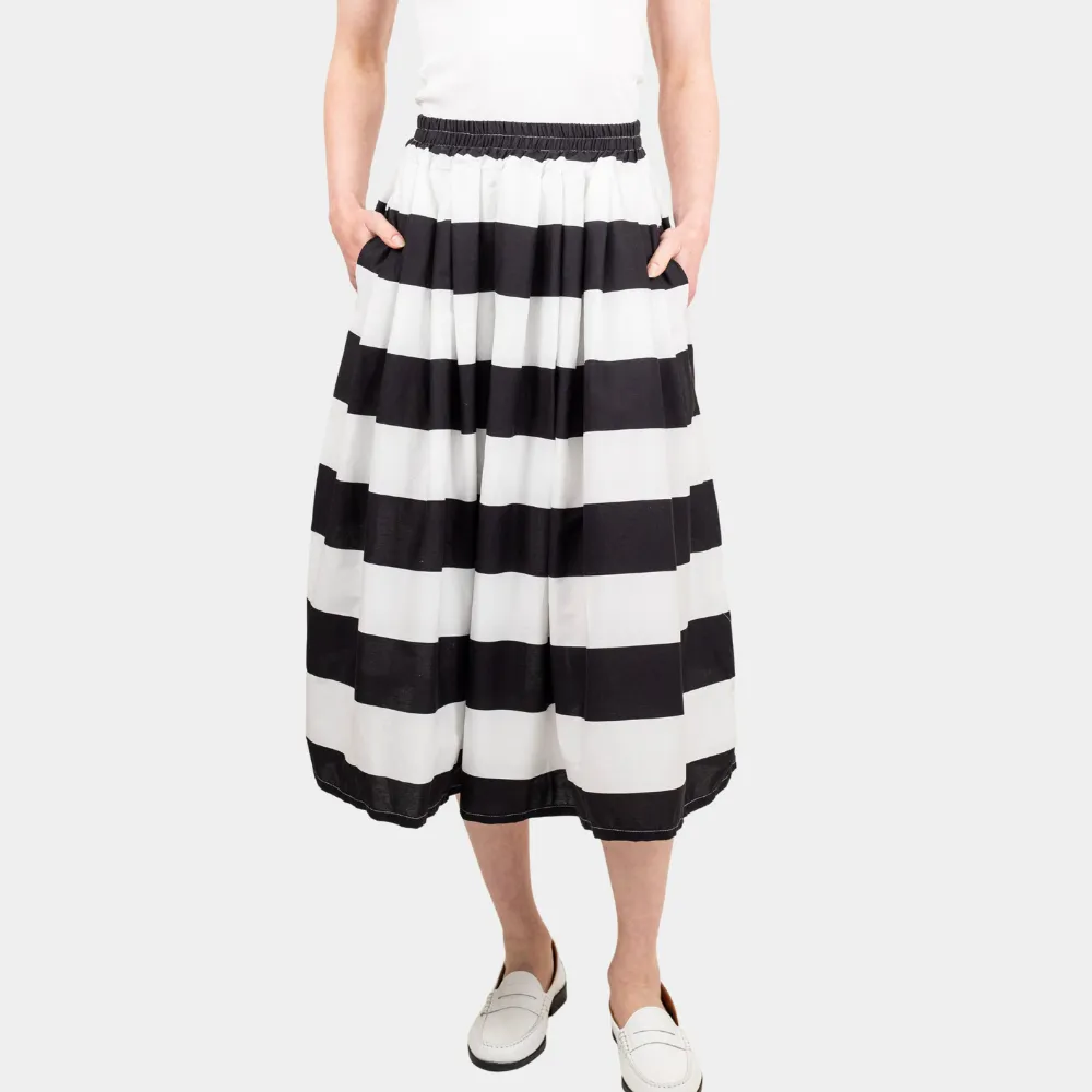 Lucky Bold Stripe Skirt