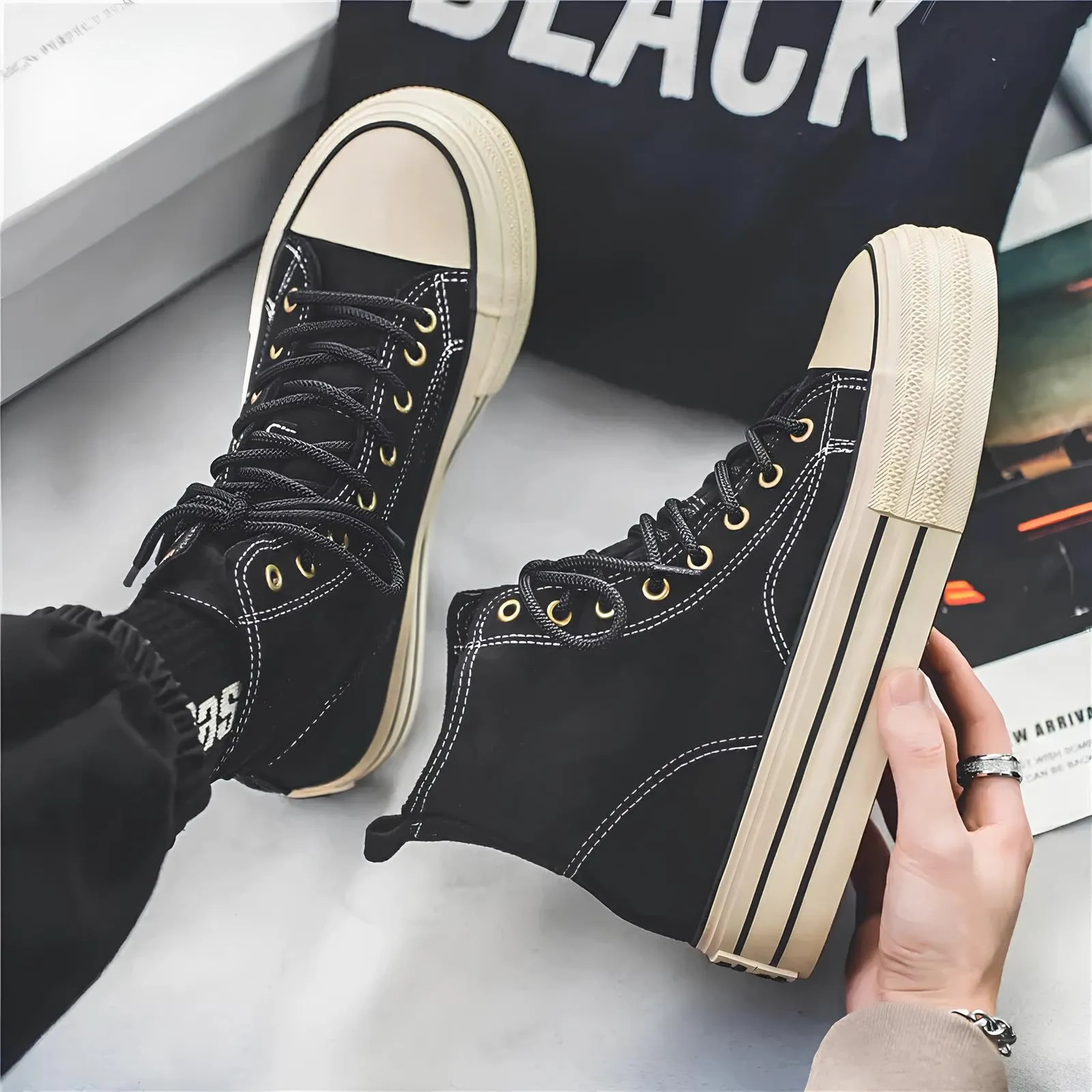 Lusso Suede High Tops