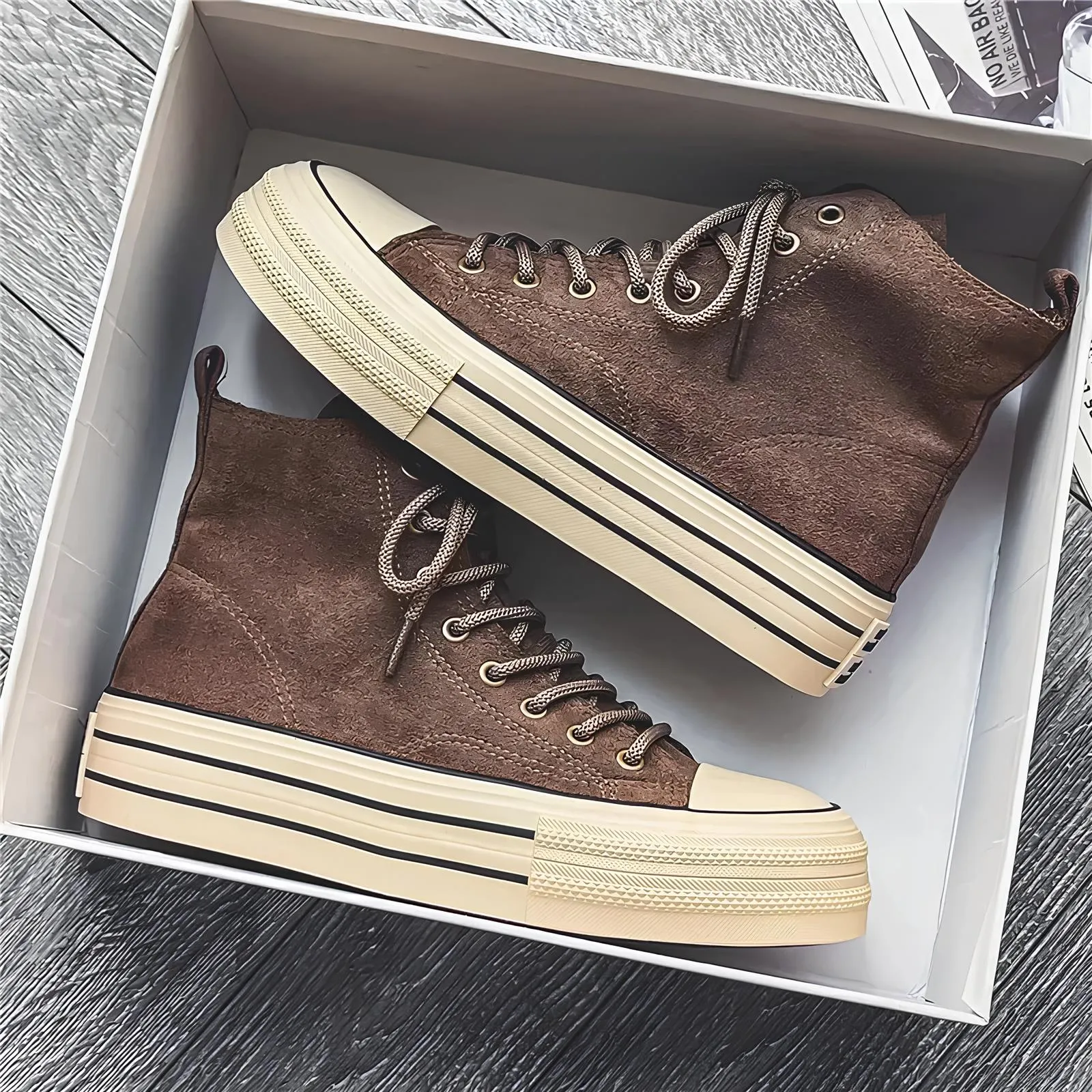 Lusso Suede High Tops