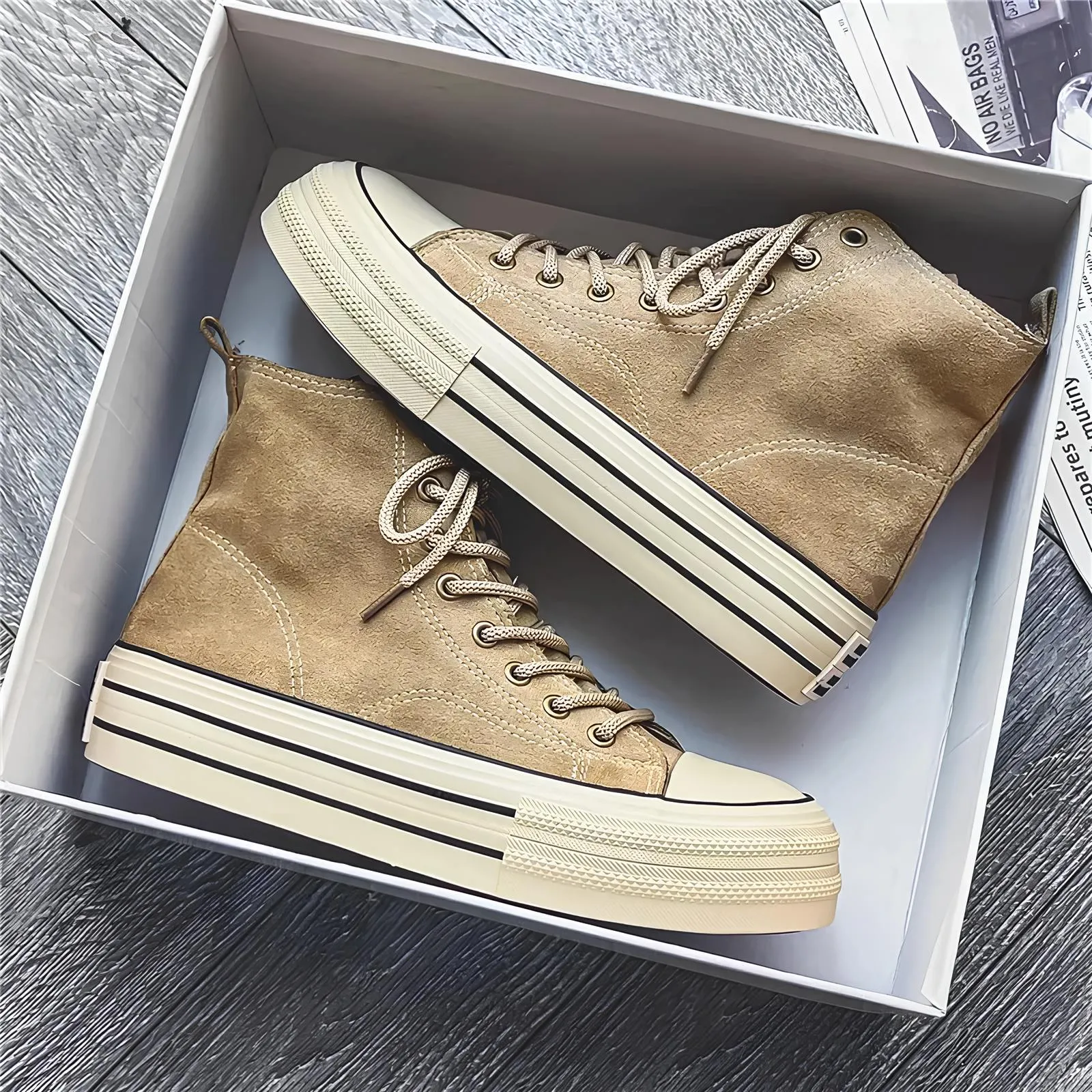 Lusso Suede High Tops