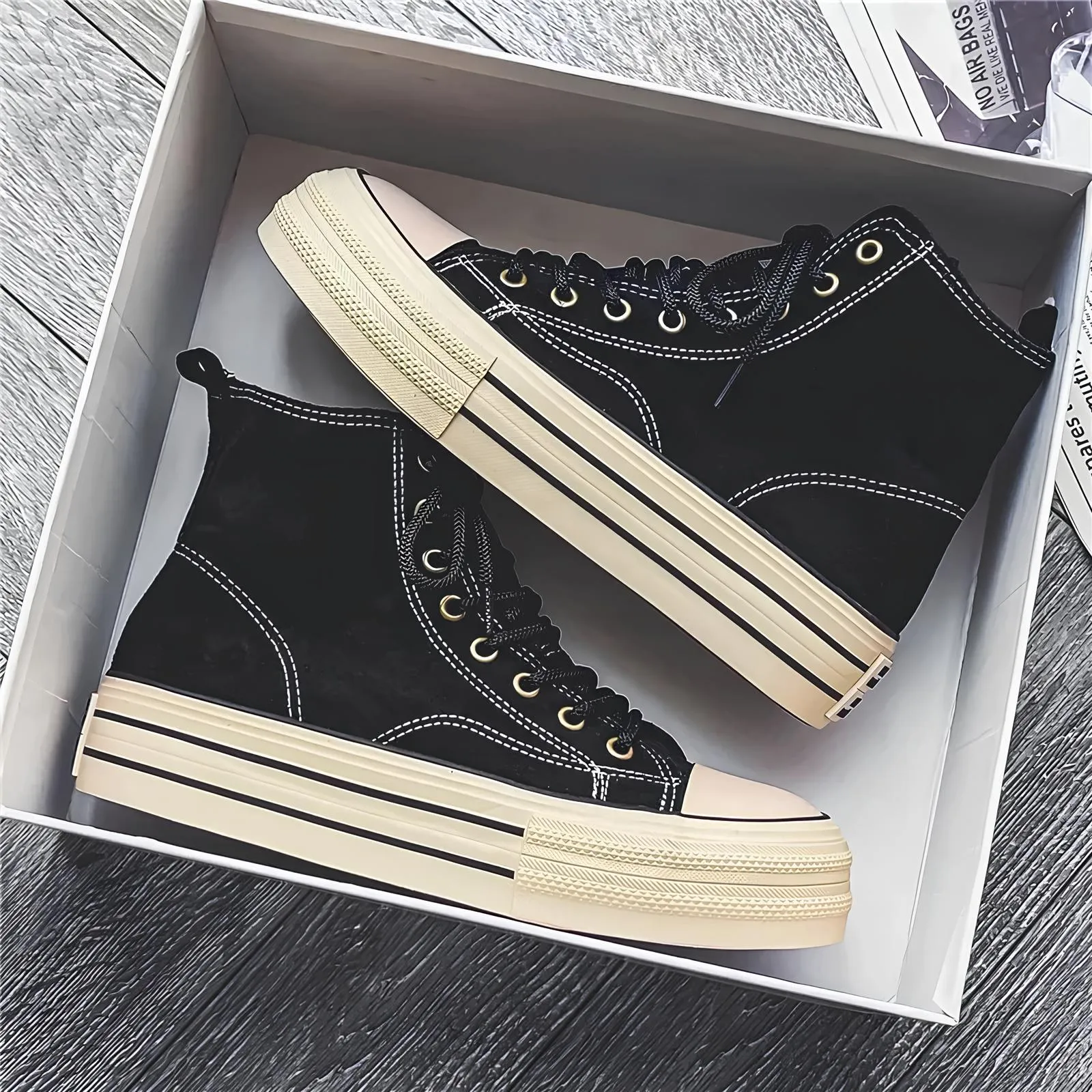 Lusso Suede High Tops