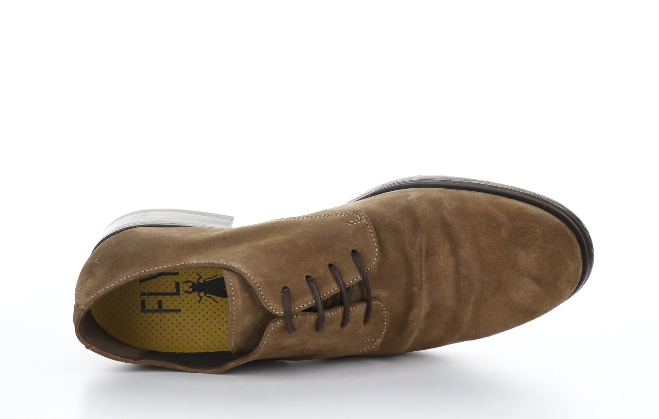 MASK576FLY Oil Suede  Sand Lace-up Shoes