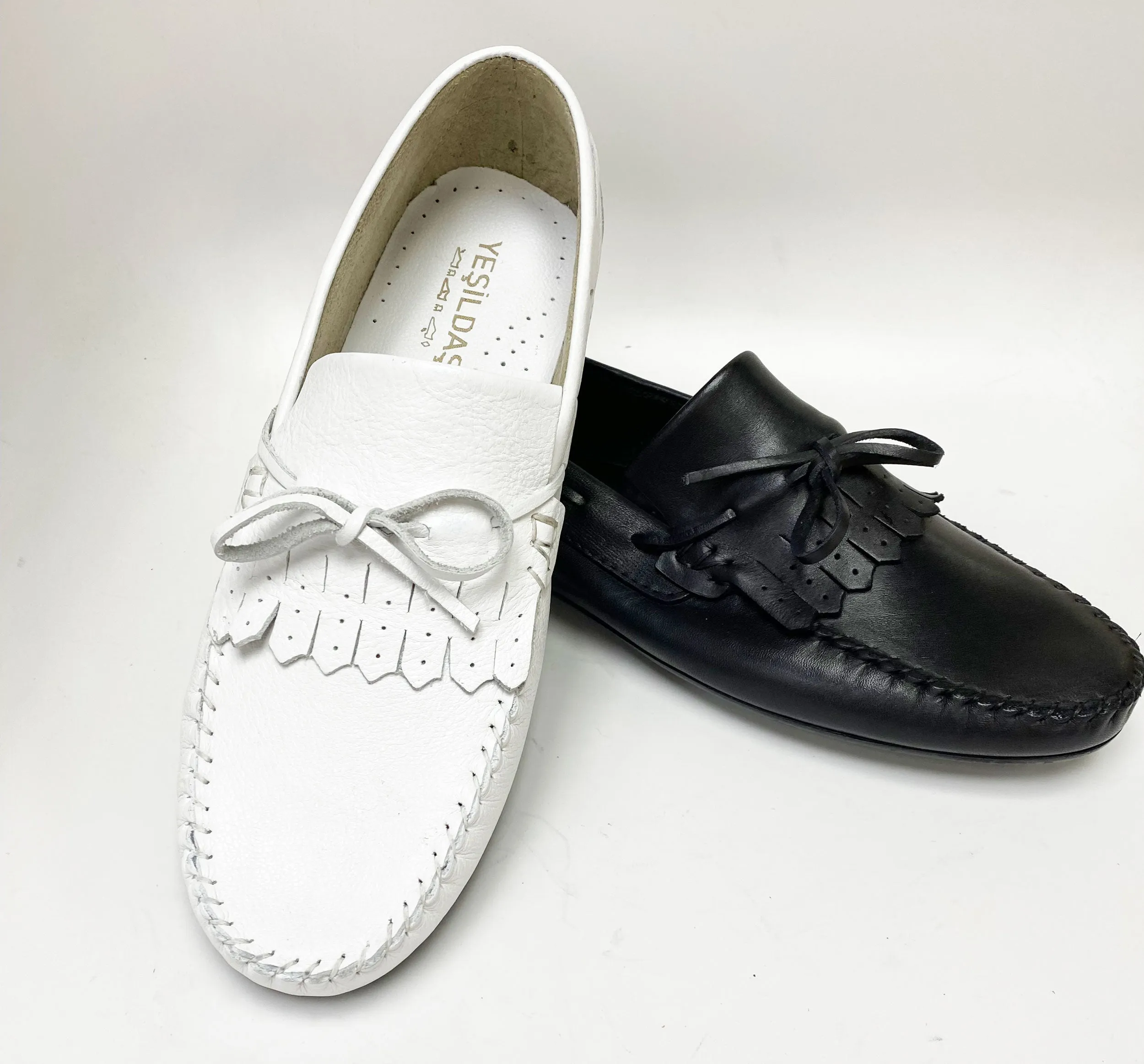 Maurice Supple Calfskin Slip-On Driving Moccasin Black