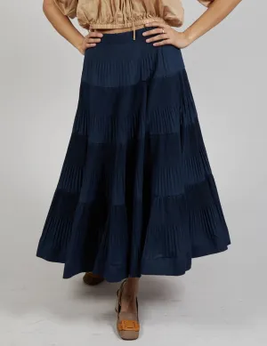 MEIMEIJ - RUFFLED TIERED SKIRT