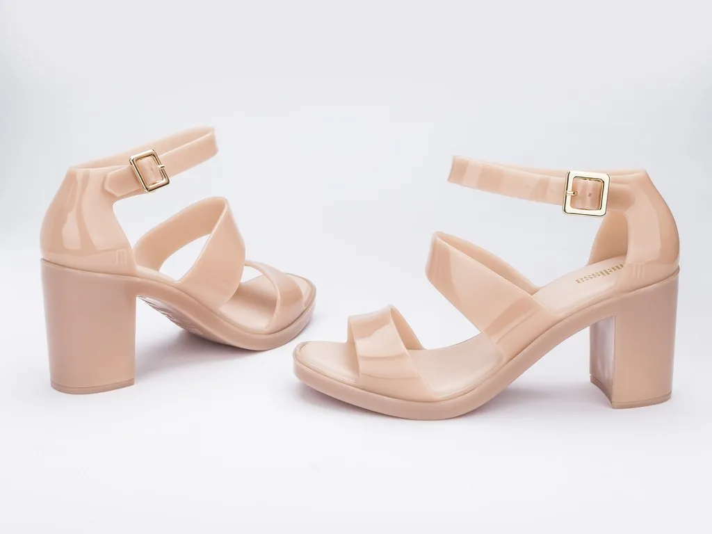 Melissa Model Block Heel Strappy Light Pink Sandal for Women