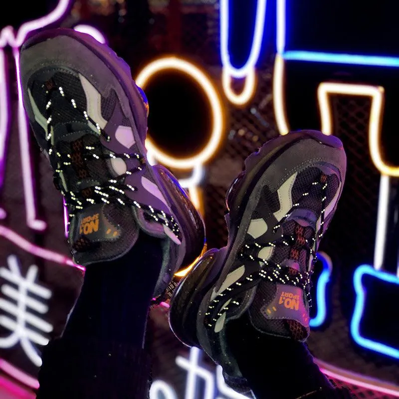Men's reflective sneakers