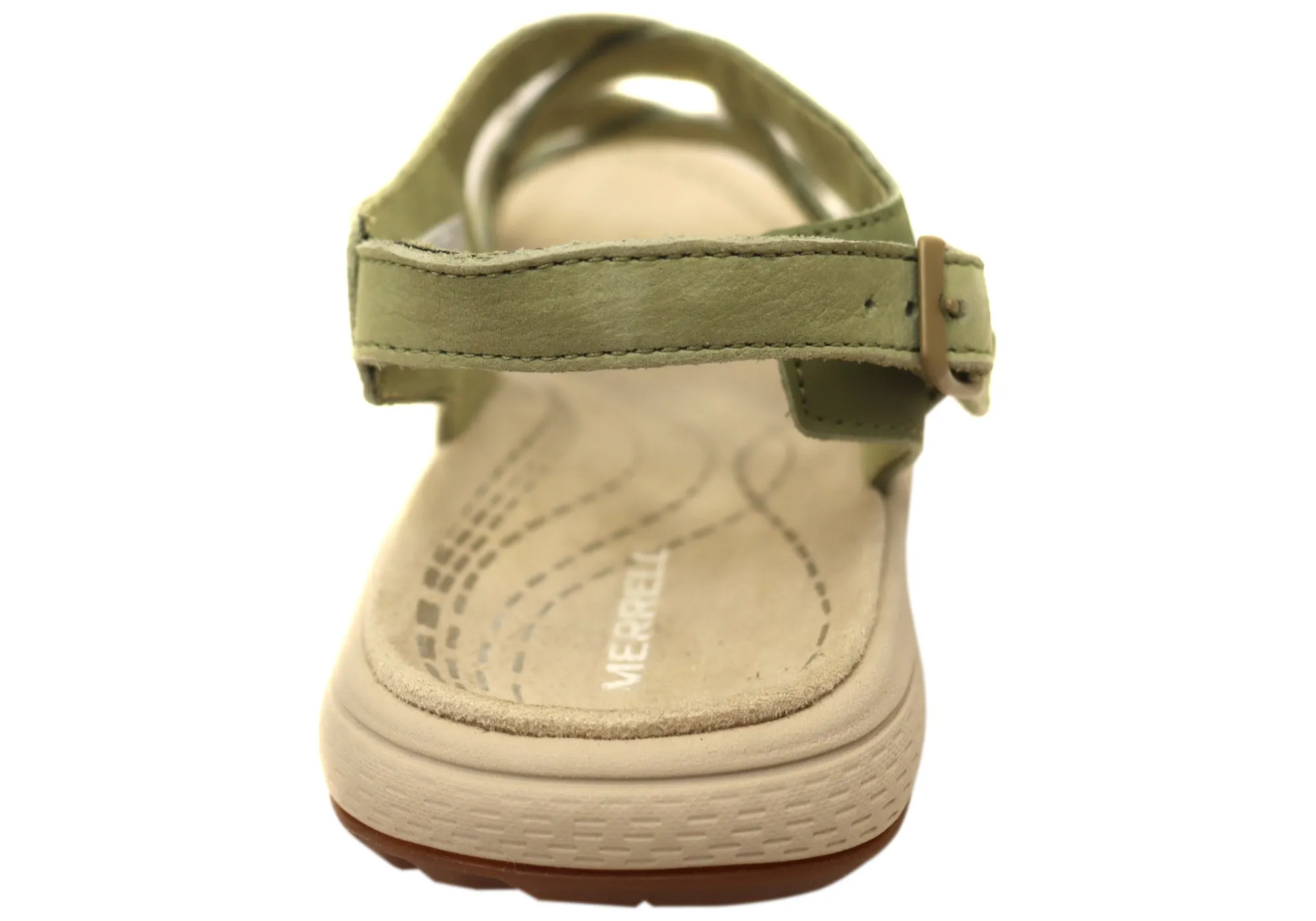 Merrell Momentum Agave Womens Comfortable Leather Sandals