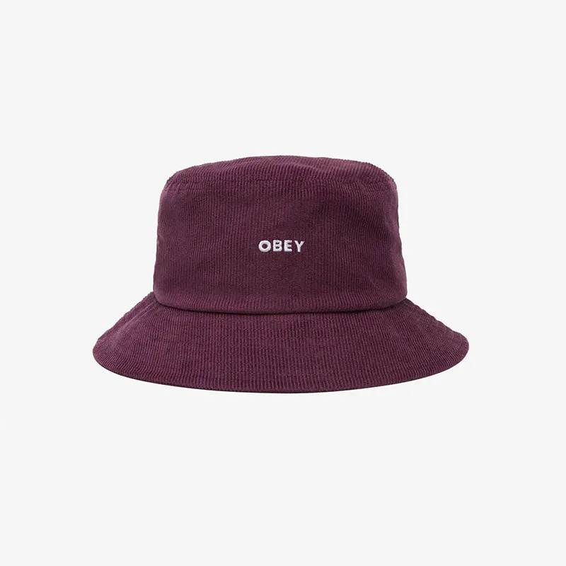 OBEY BOLD CORDUROY BUCKET HAT