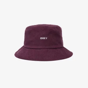OBEY BOLD CORDUROY BUCKET HAT