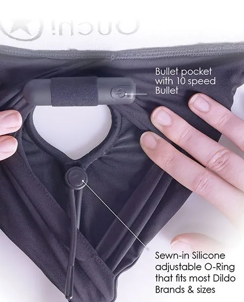 Ouch! Vibrating Strap On Brief