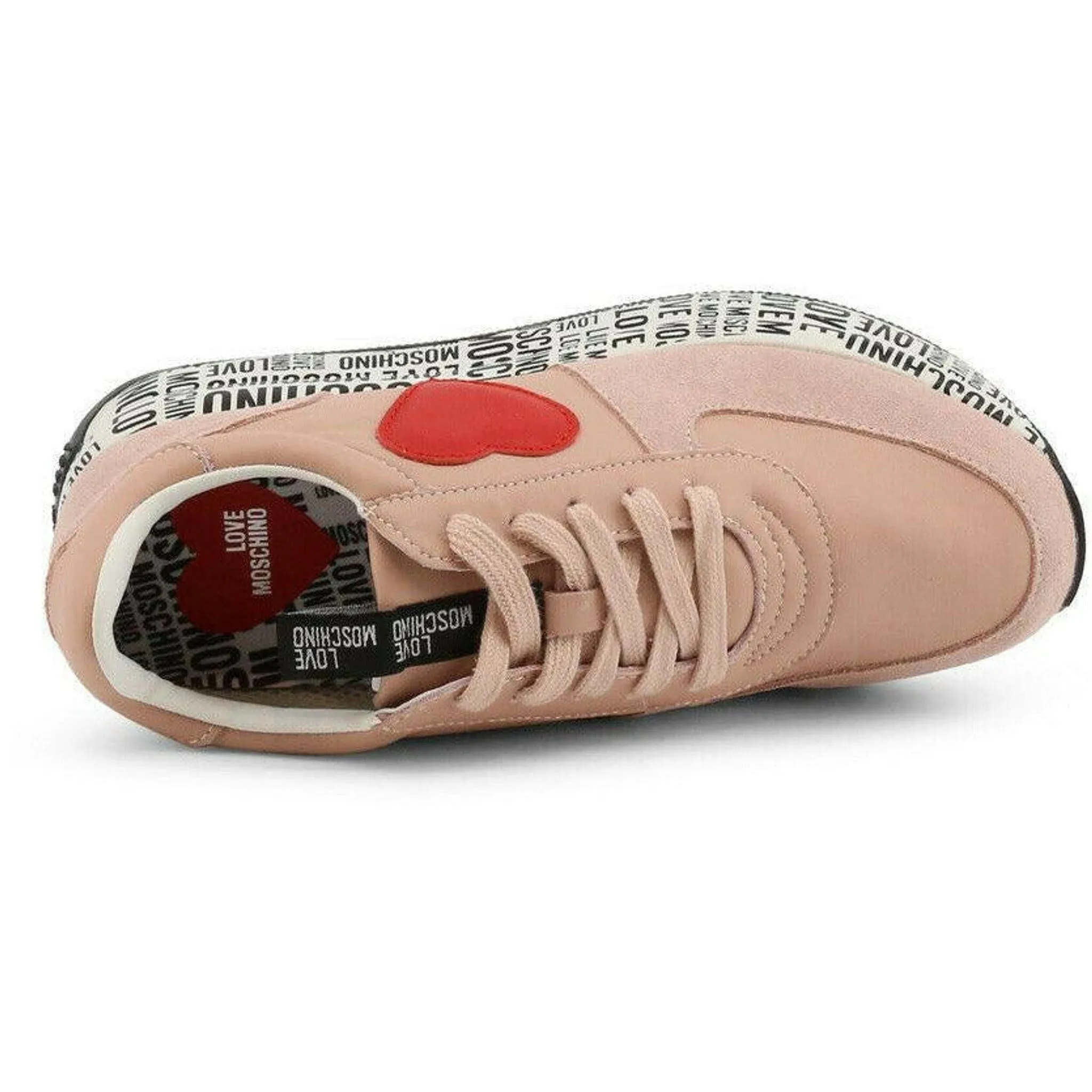 Pink Heart Sneakers