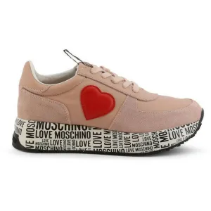 Pink Heart Sneakers