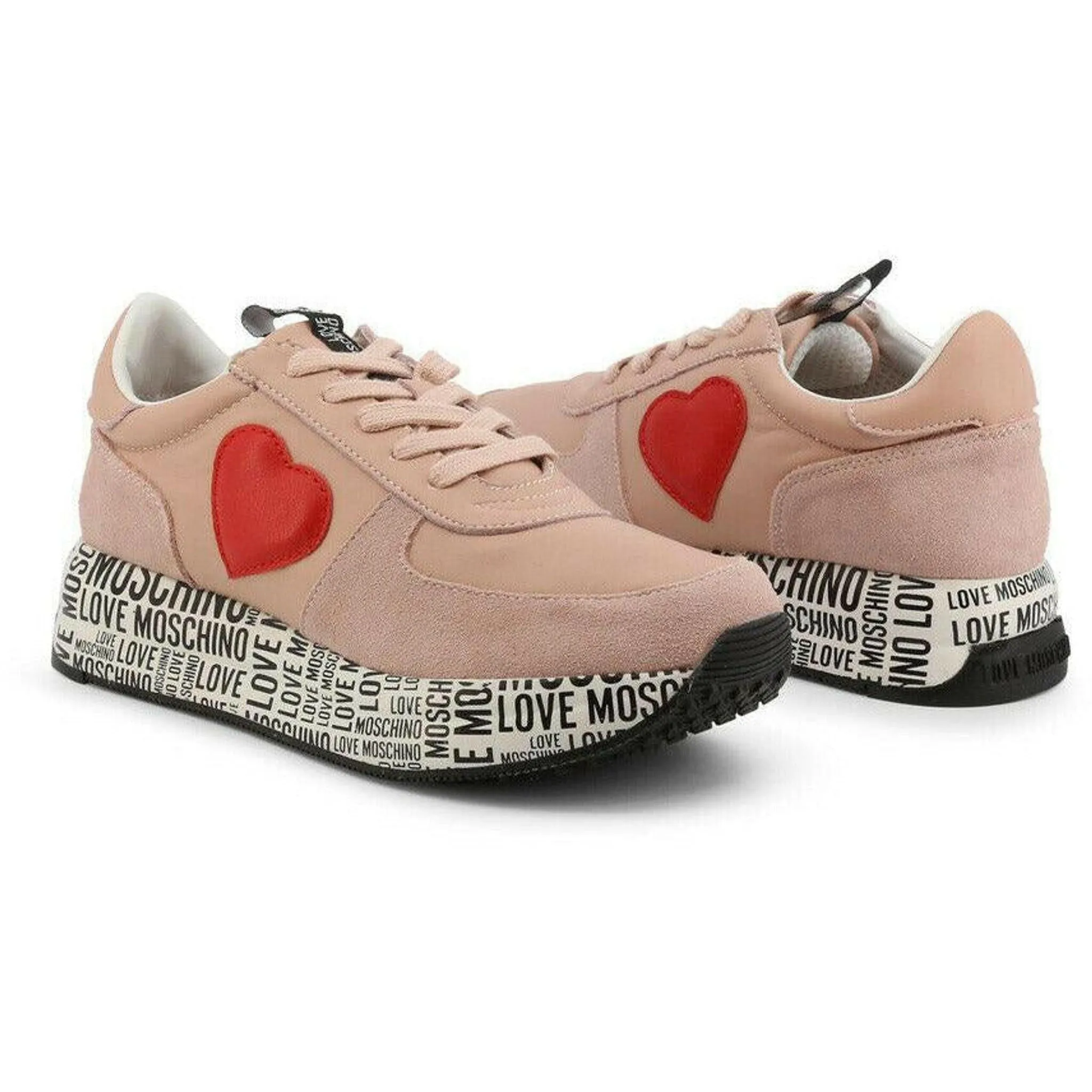 Pink Heart Sneakers