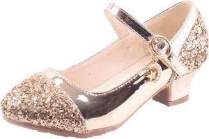 Princess Sandals Shoes for Toddler Girls Children Shoes High Heels Girls Single Shoes Dress Shoes Little Kid Shoes