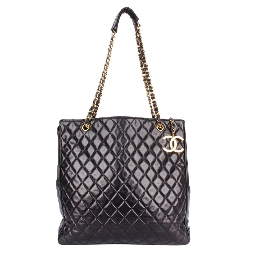 Quilted Leather Timeless Shopping Tote (Authentic Pre-owned)
