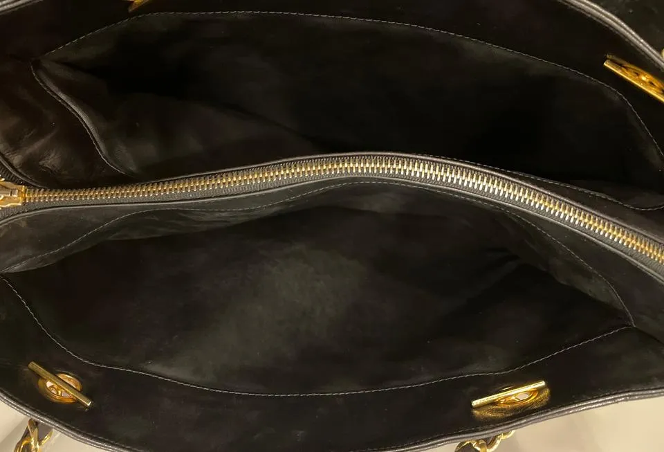 Quilted Leather Timeless Shopping Tote (Authentic Pre-owned)