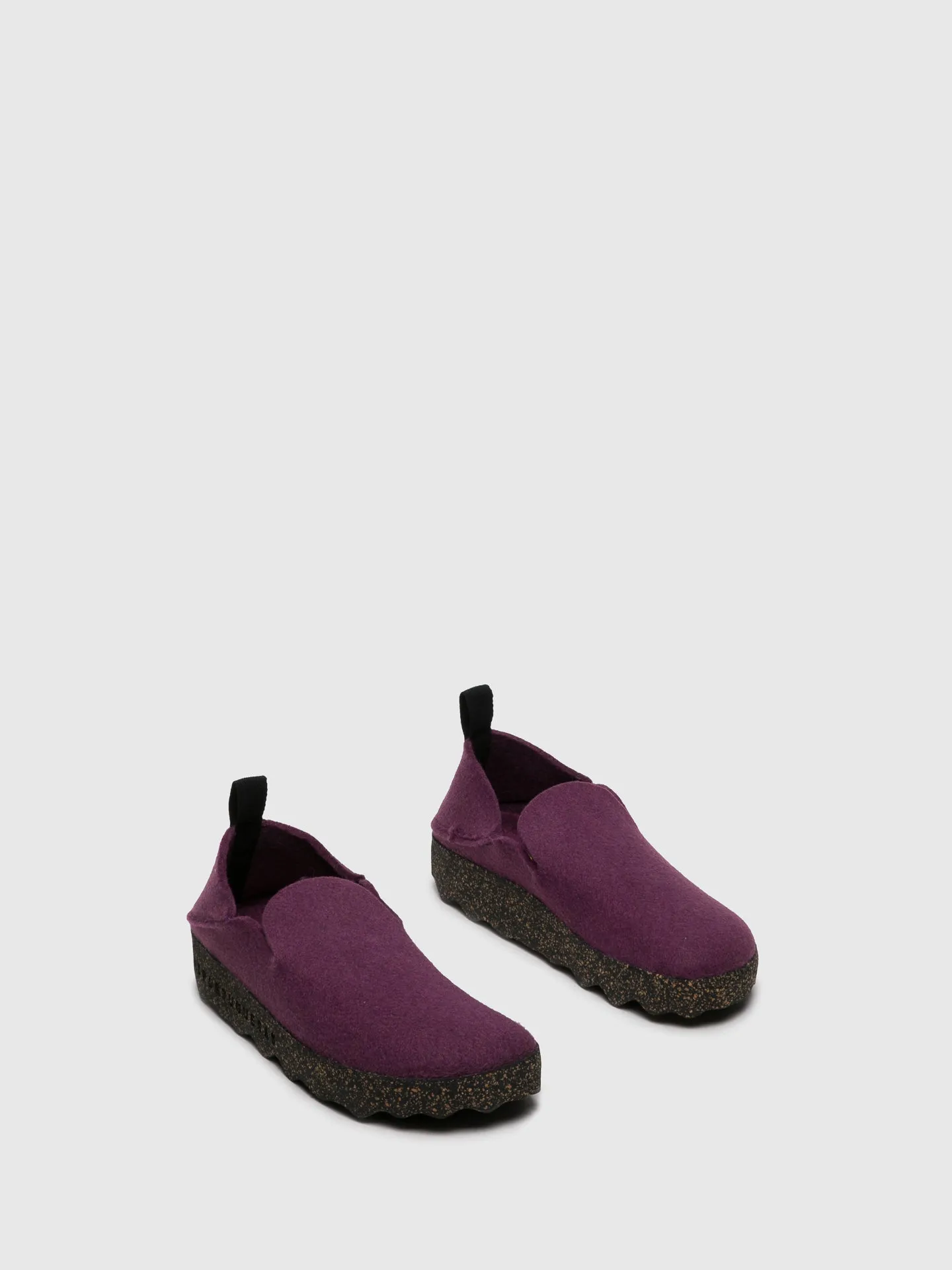 Round Toe Shoes CREW PURPLE
