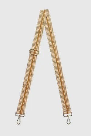 RUFUS GUITAR STRAP TOFFEE