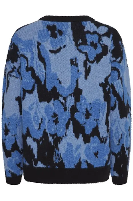 *SALE* ICHI Bold Floral Sweater