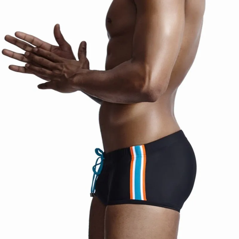 Seobean Bold Stripe Swim Trunks