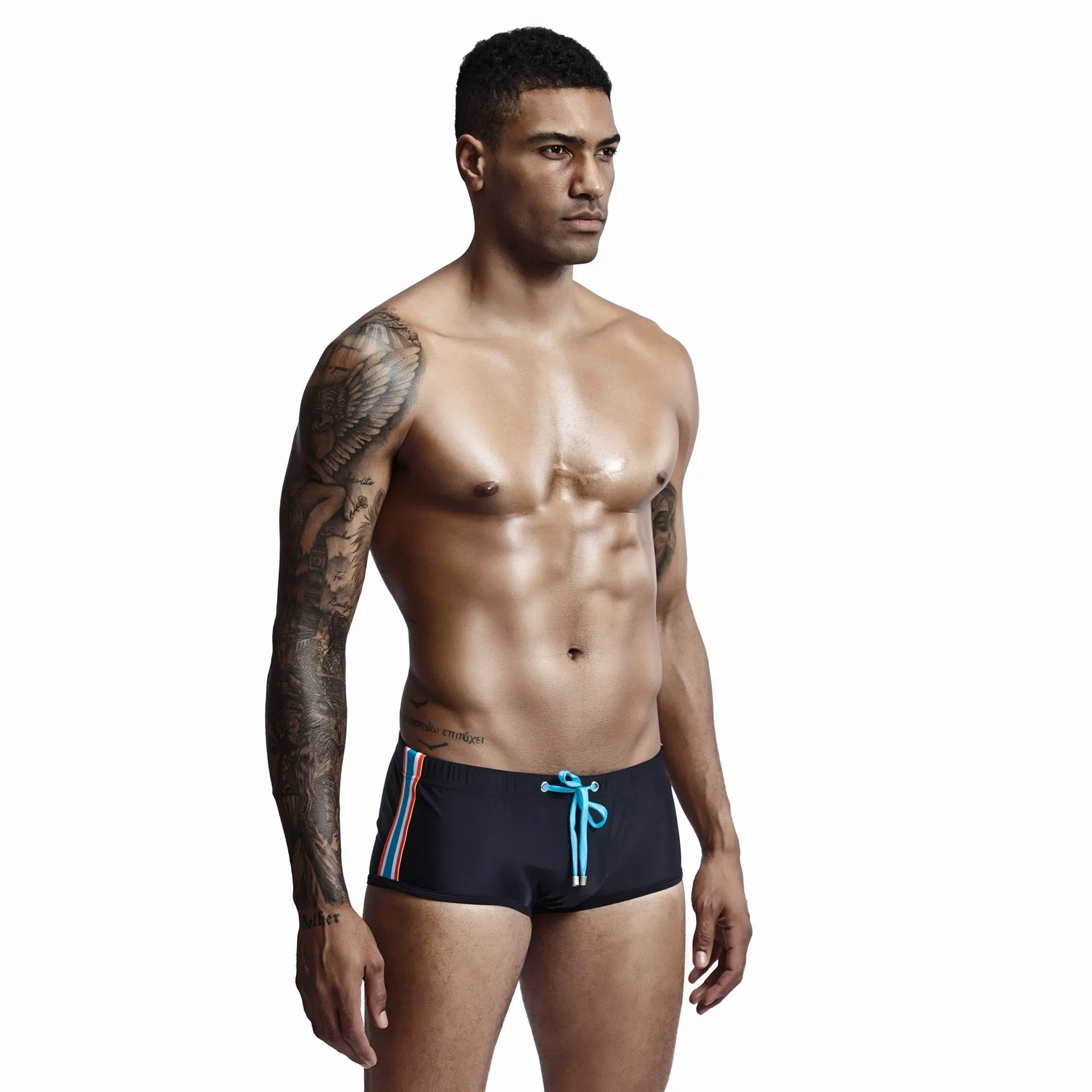Seobean Bold Stripe Swim Trunks