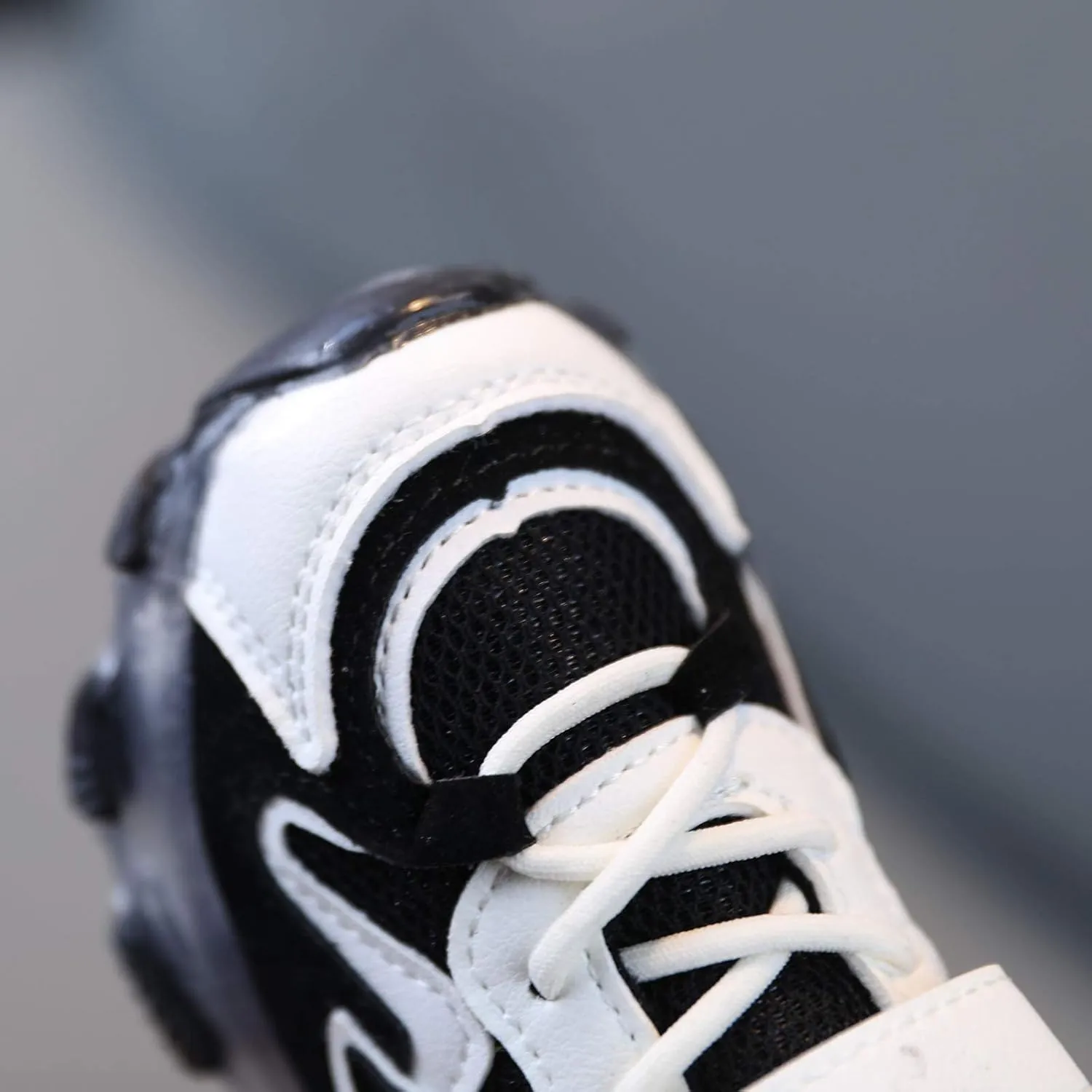 Size 2 Shoes Baby Girl Light Led Kids Mesh Luminous Sport Baby Running Children Girls Shoes Baby Shoes (Black, 2.5-3 Years)