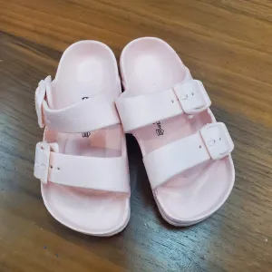 Slip-on Adjustable & Lightweight Slippers - Light Pink